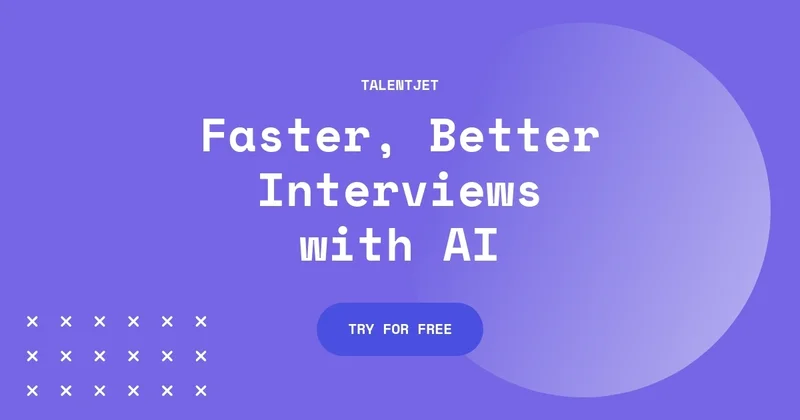 Talentjet screenshot