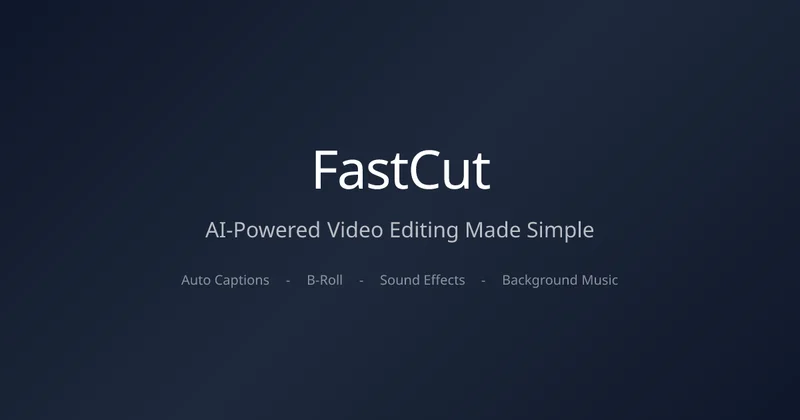 FastCut screenshot