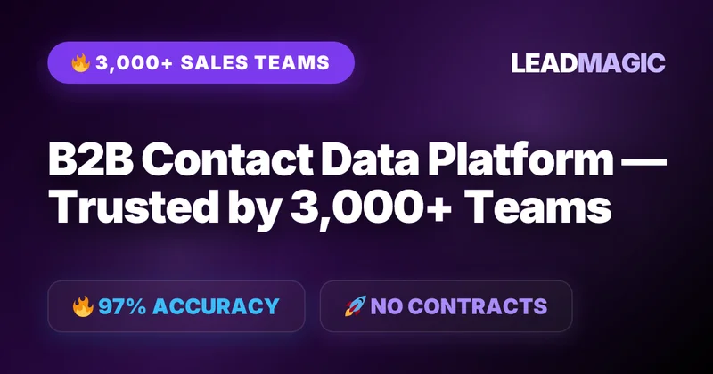 LeadMagic screenshot