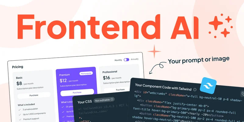 Webcrumbs Frontend AI screenshot