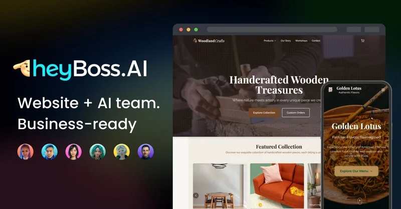 HeyBoss AI screenshot