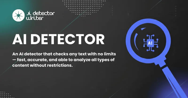 AI Detector Write screenshot