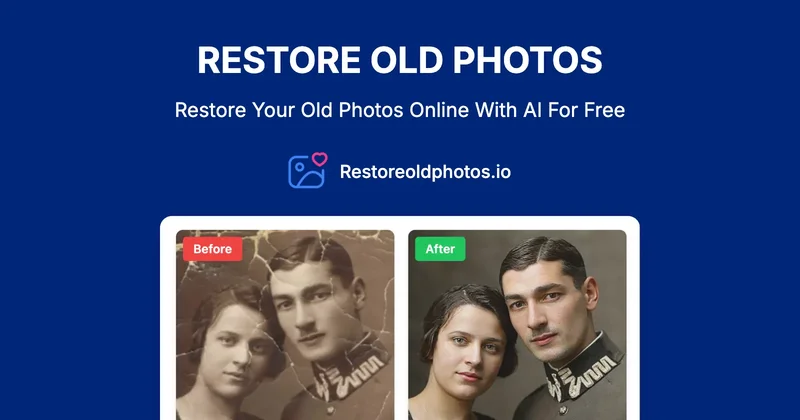 Restore Old Photos.io screenshot