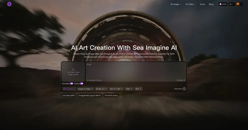 Pixverse AI screenshot