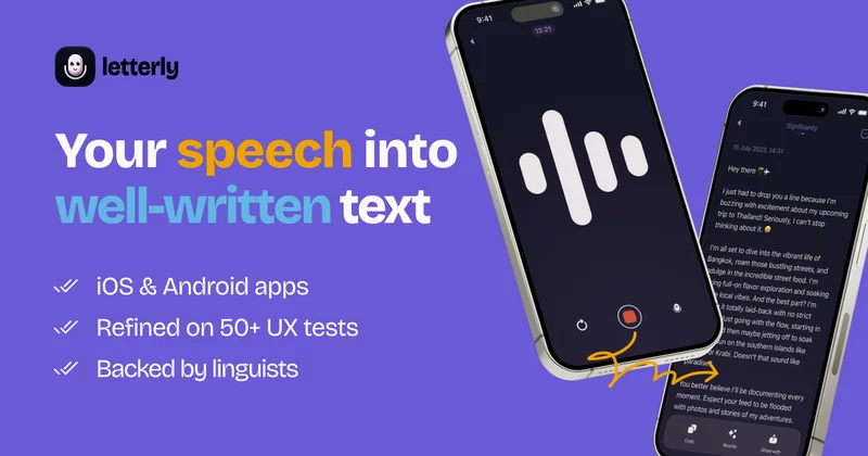Letterly App screenshot