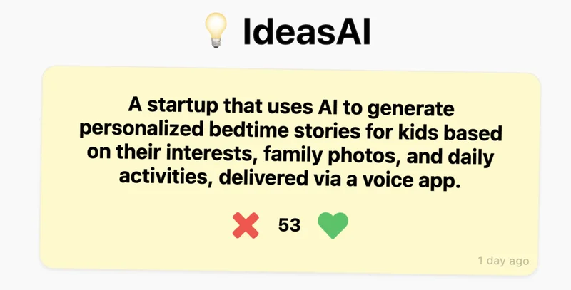 IdeasAI screenshot