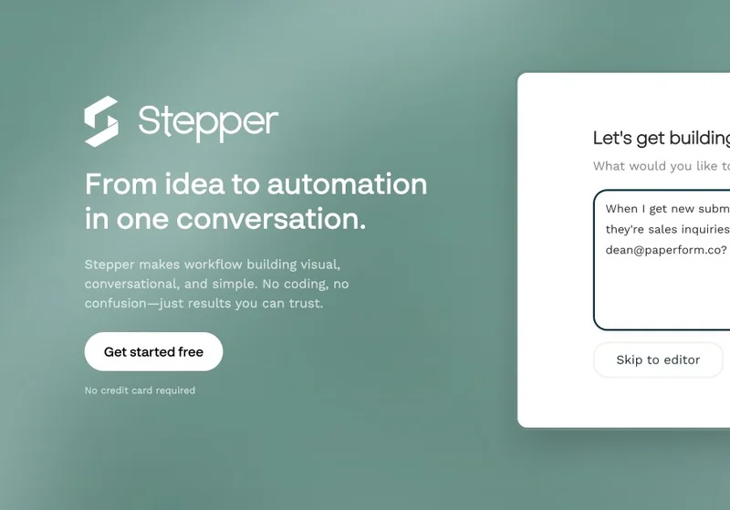 Stepper screenshot