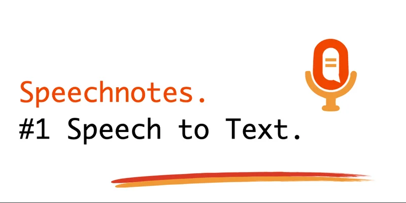 Speechnotes screenshot