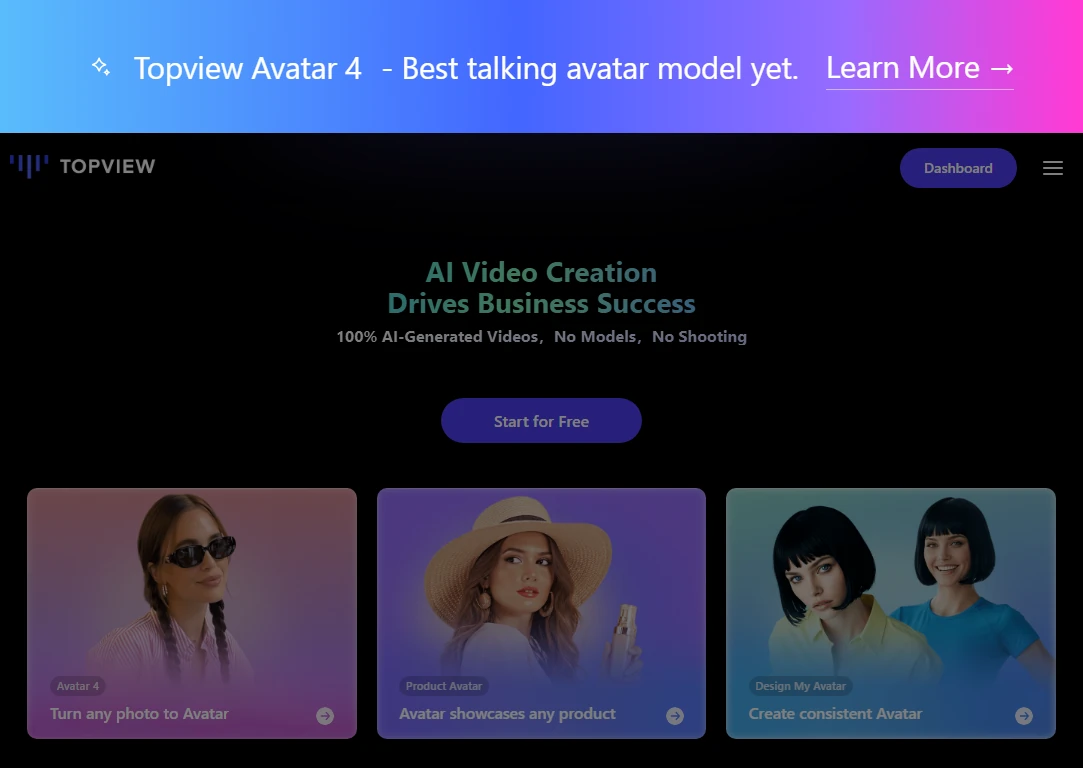Topview AI Video Editor screenshot