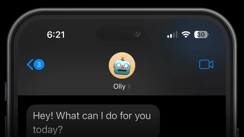 Olly screenshot