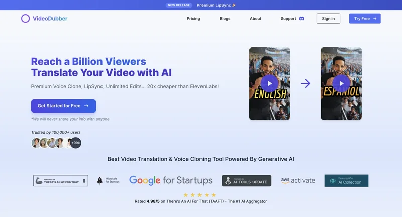 VideoDubber screenshot
