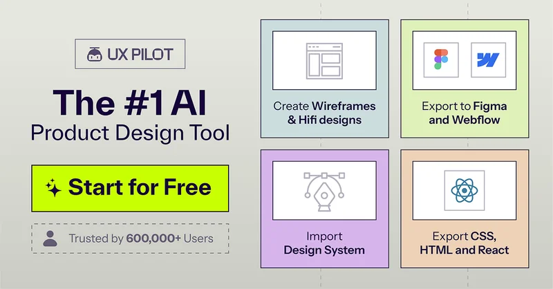 UX Pilot screenshot