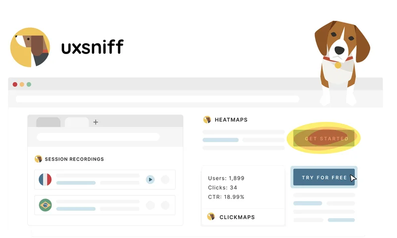 UXSniff screenshot