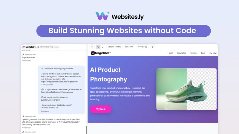 Websites.ly screenshot