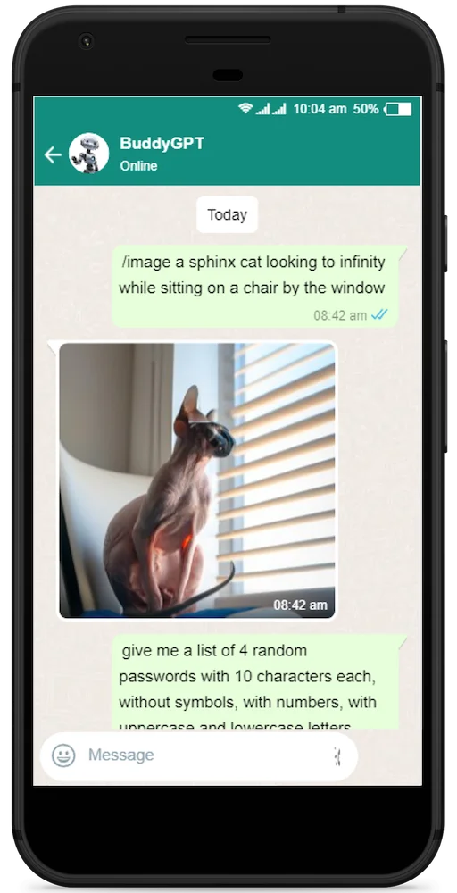 Buddygpt screenshot