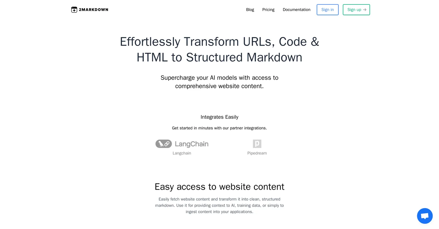 2markdown screenshot