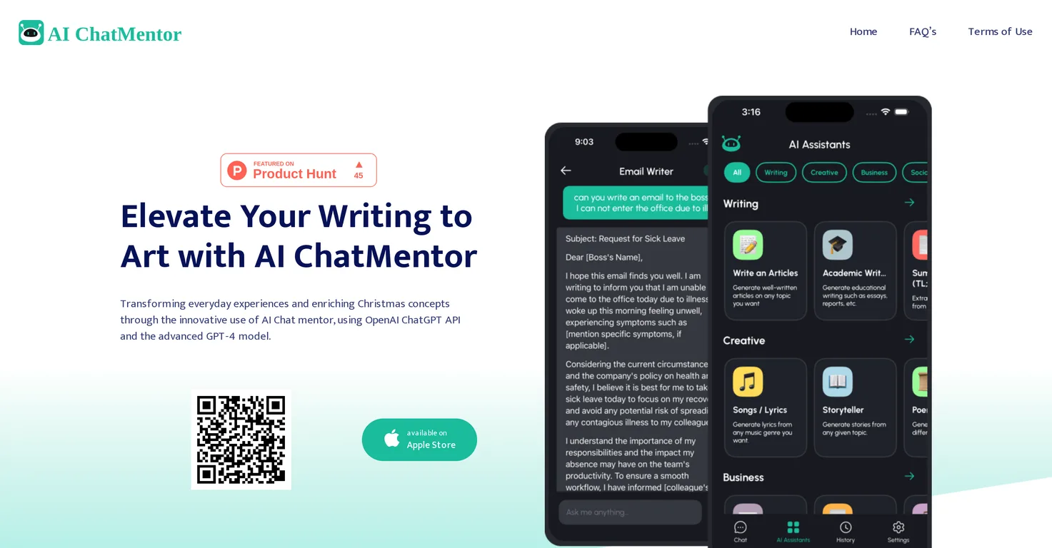 AI ChatMentor screenshot
