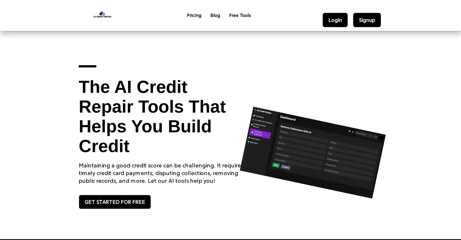 AI Credit Repair screenshot