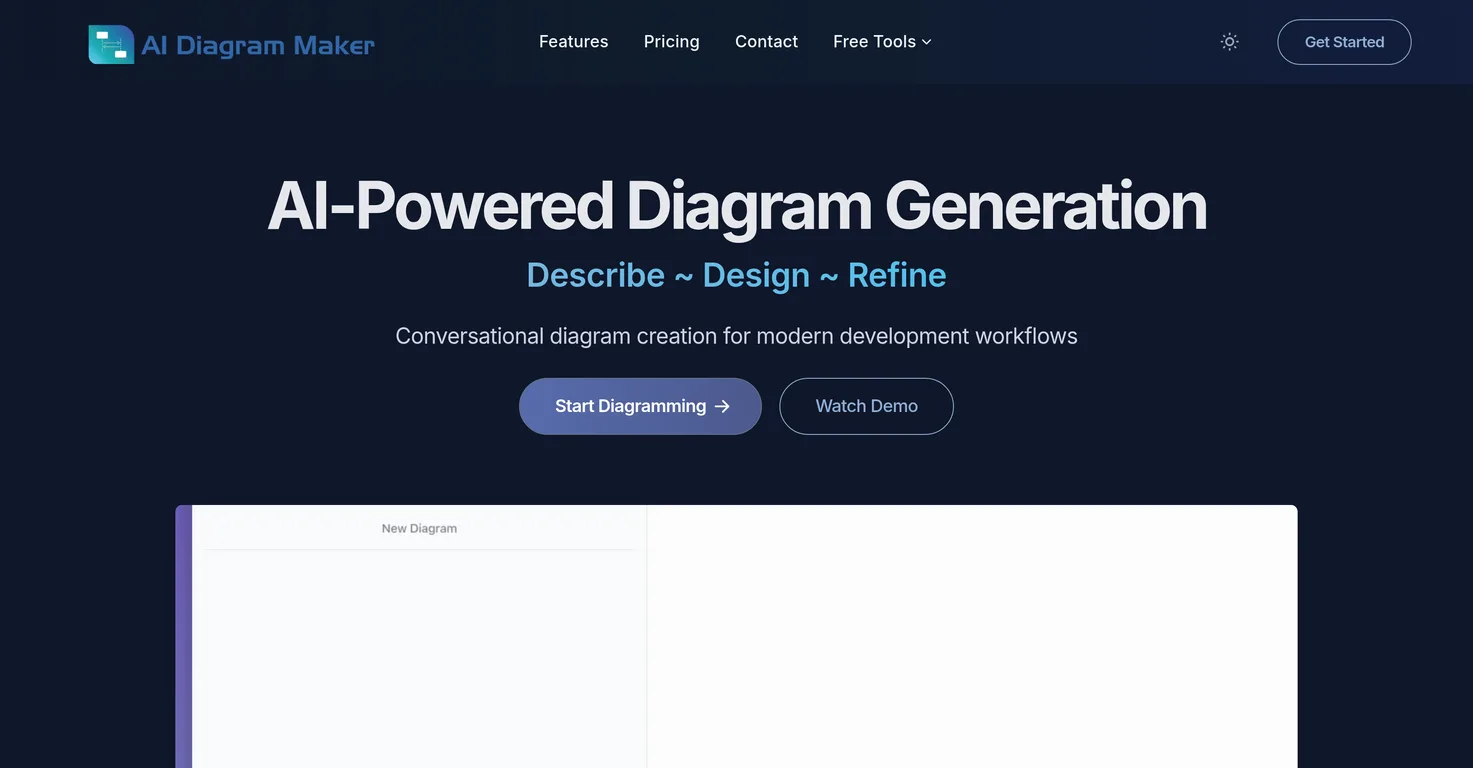 AI Diagram Maker screenshot