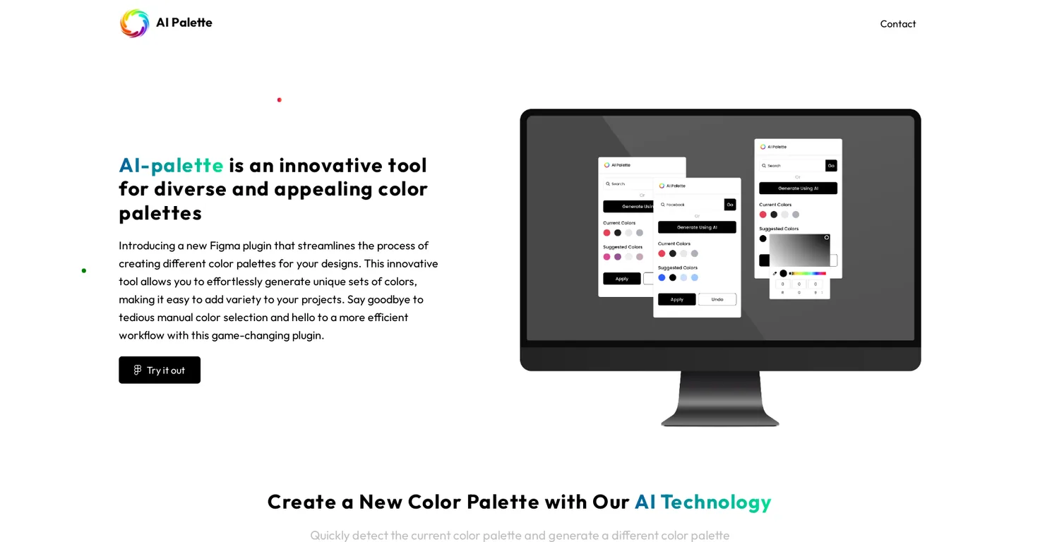 AI Palette screenshot