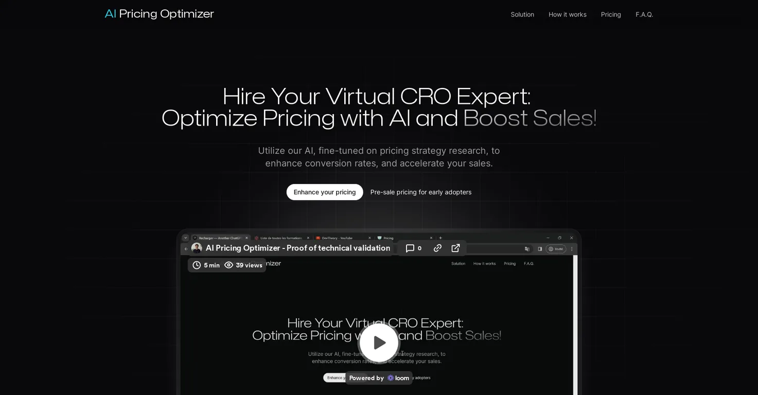 AI-pricing screenshot