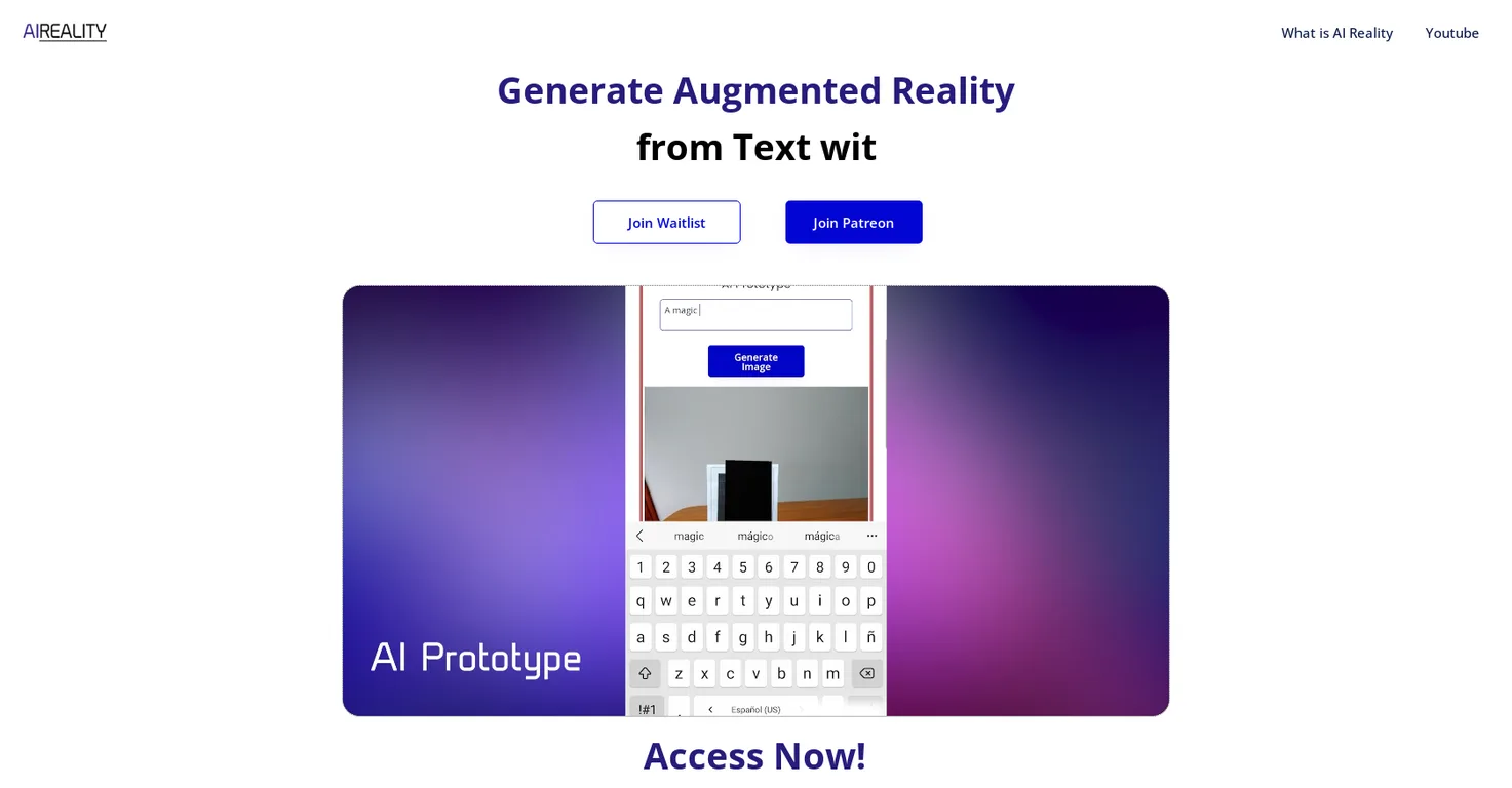 AI Reality screenshot