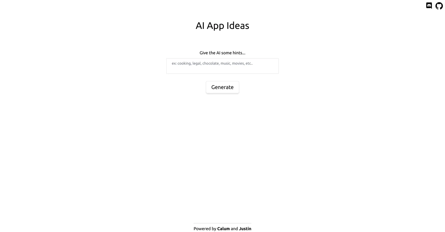 Aiappideas screenshot