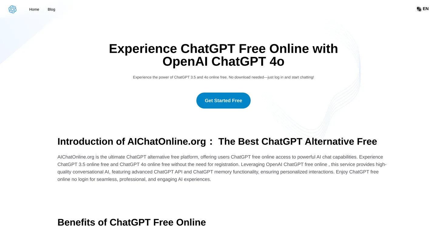 AIChatOnline screenshot