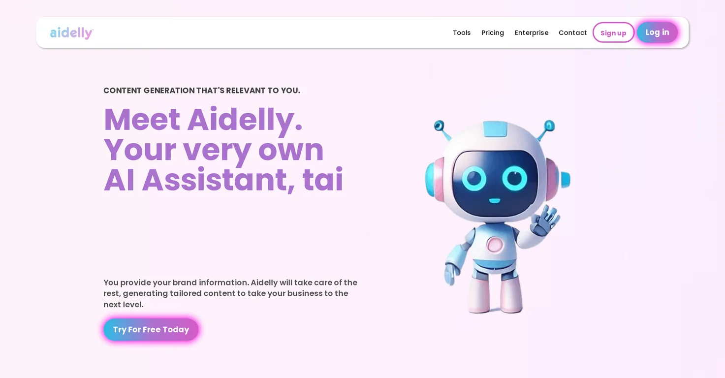 Aidelly screenshot
