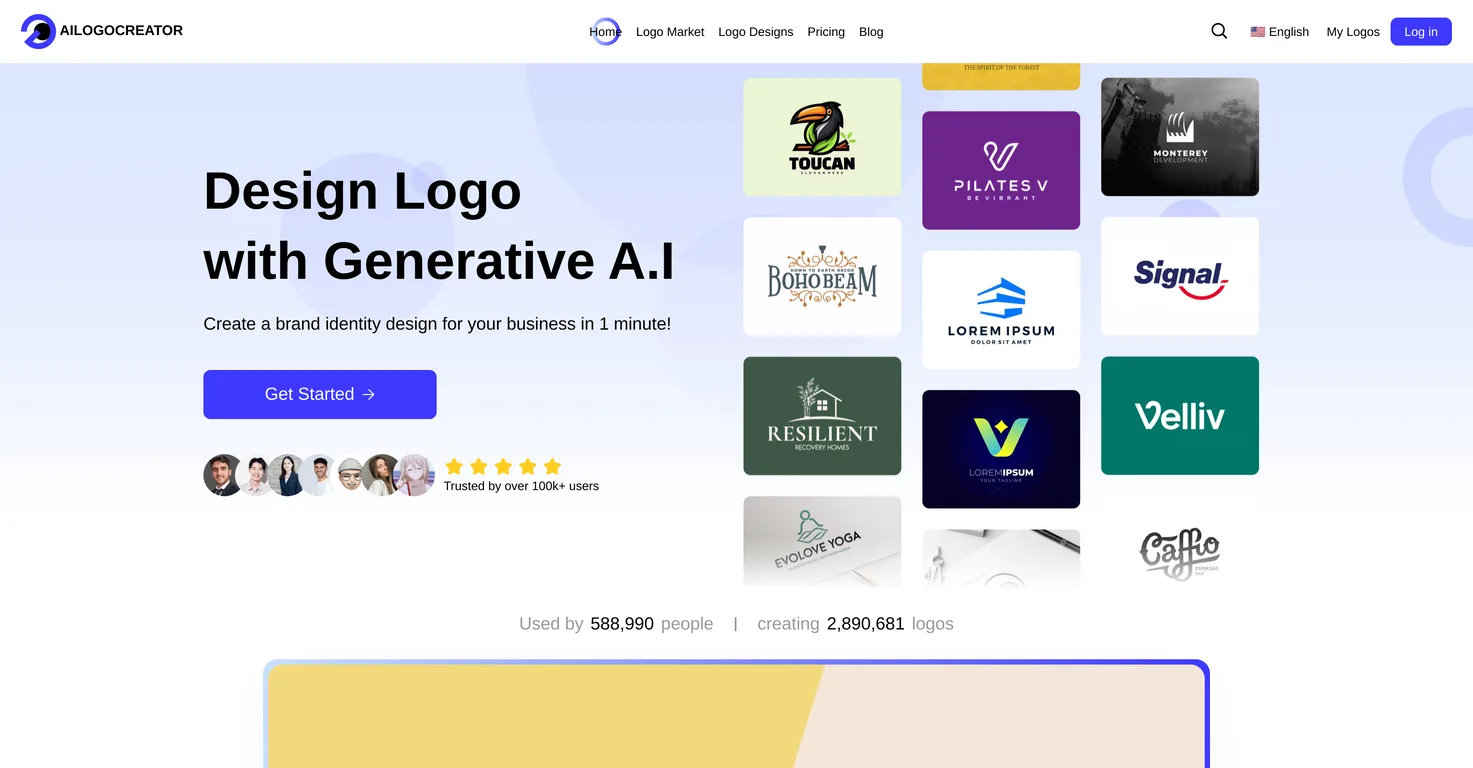 AILogoCreator screenshot