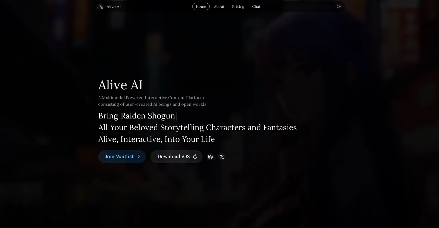 Alive AI screenshot