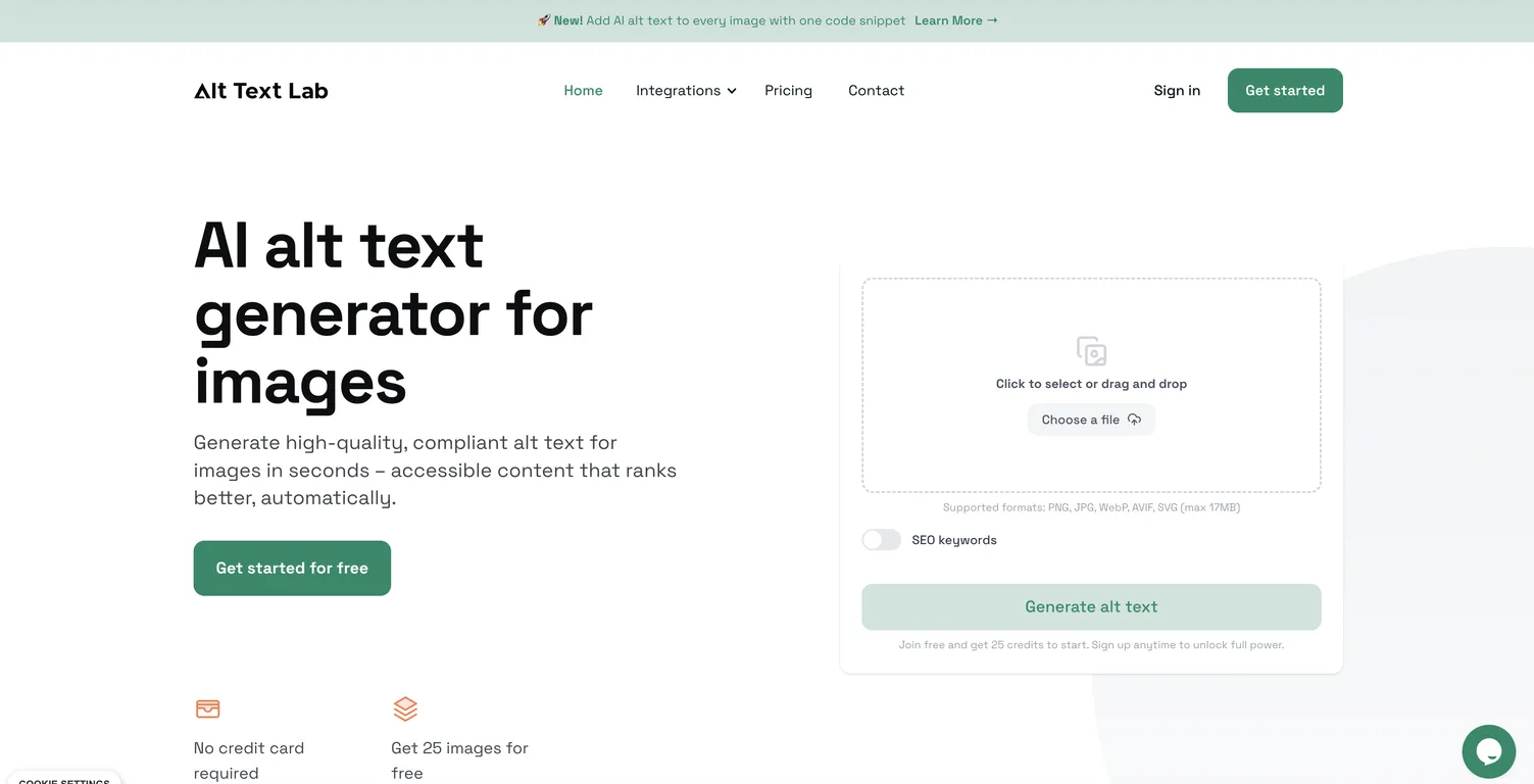 AltTextLab screenshot