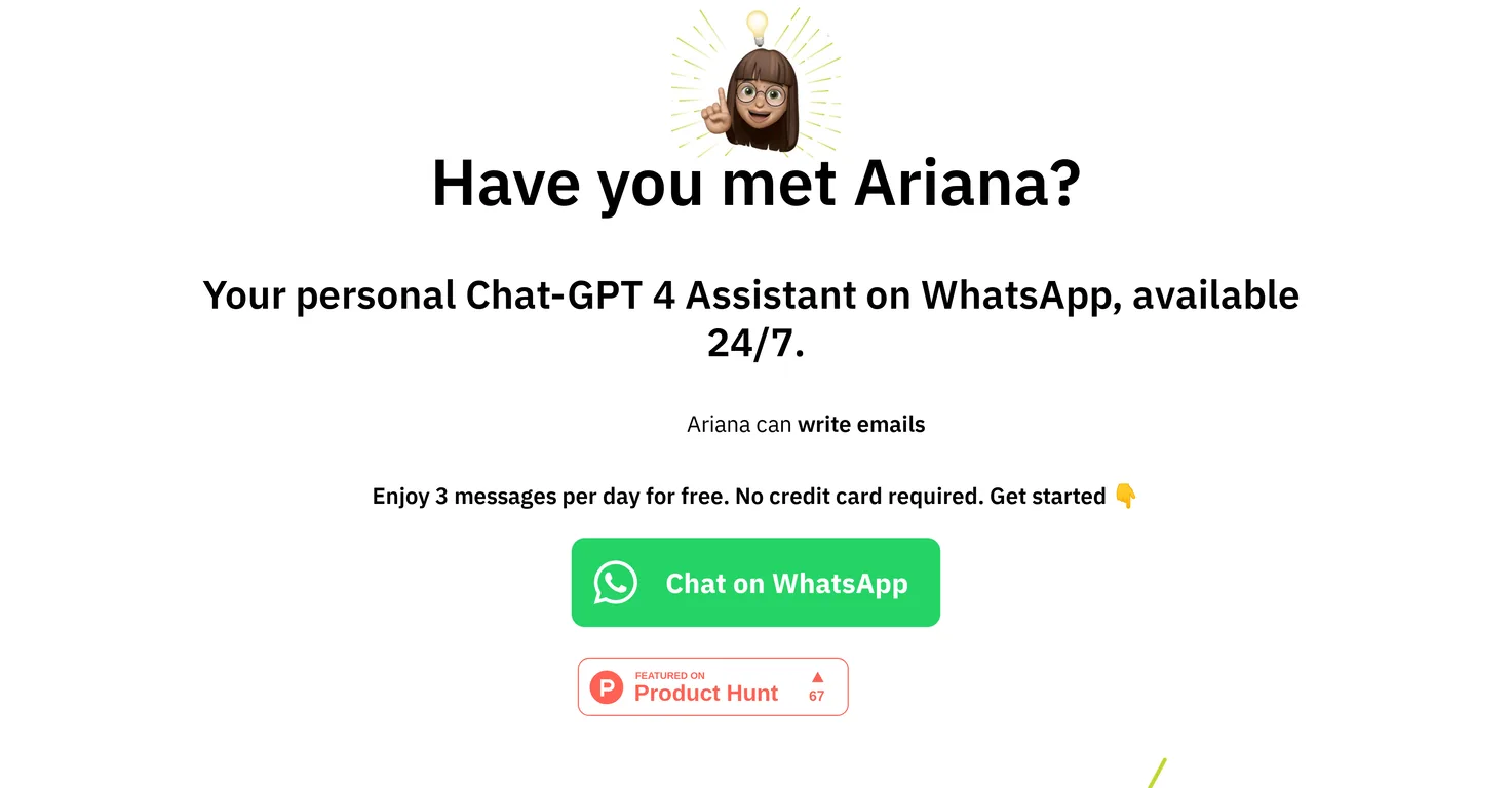 Ariana AI screenshot