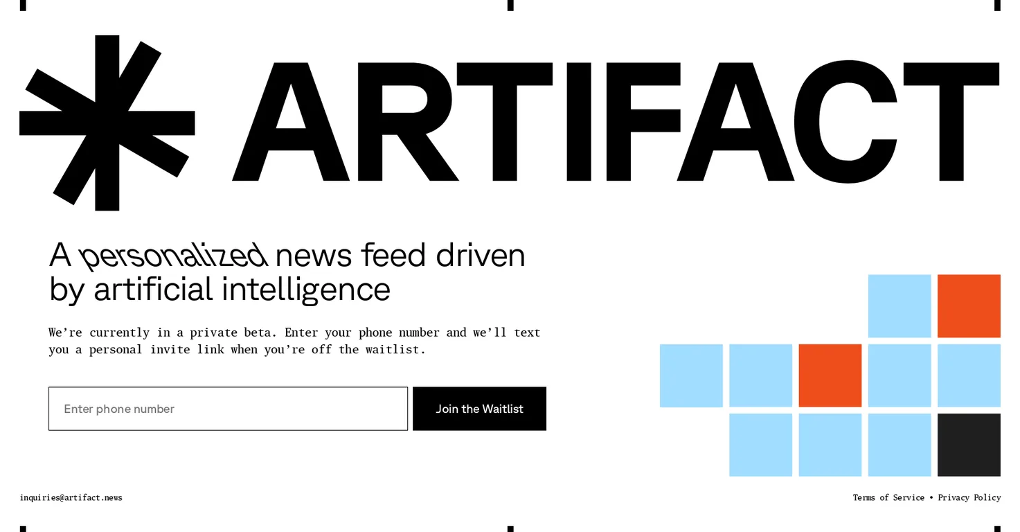 Artifact News screenshot