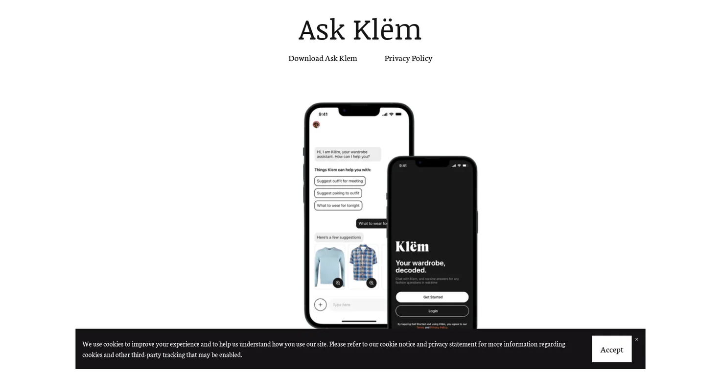 Ask Klem screenshot