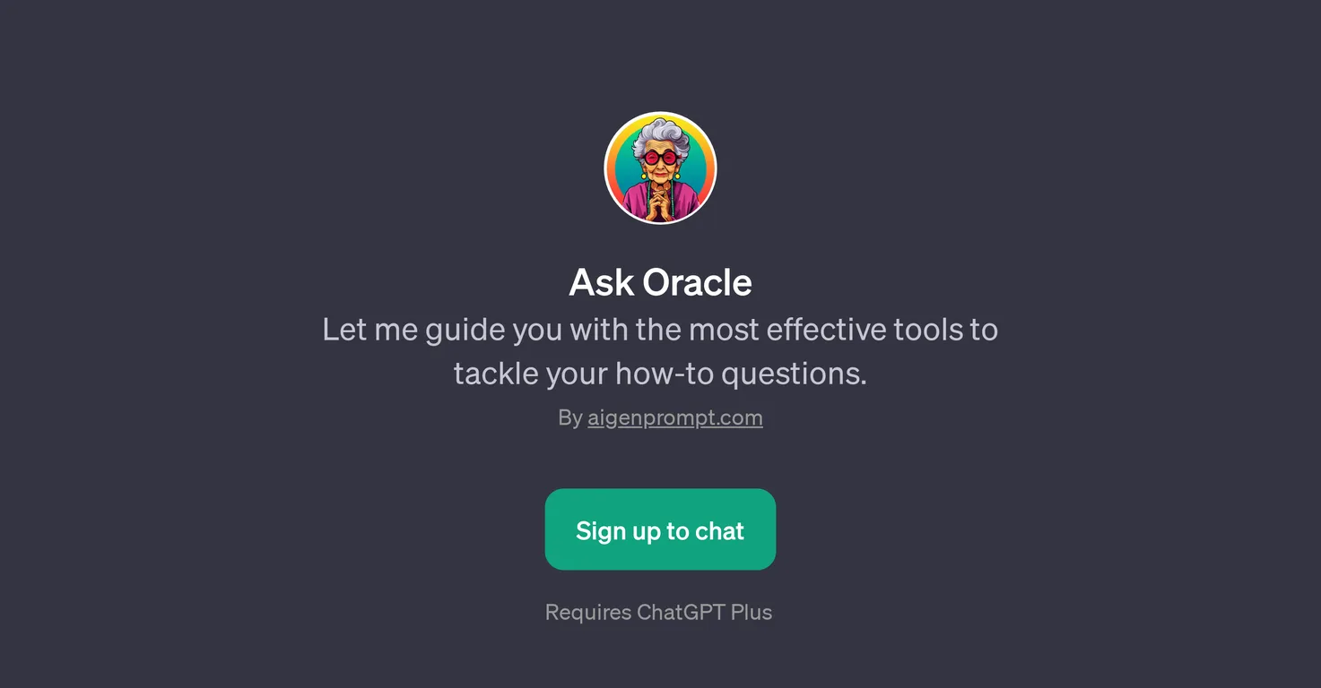 Ask Oracle screenshot