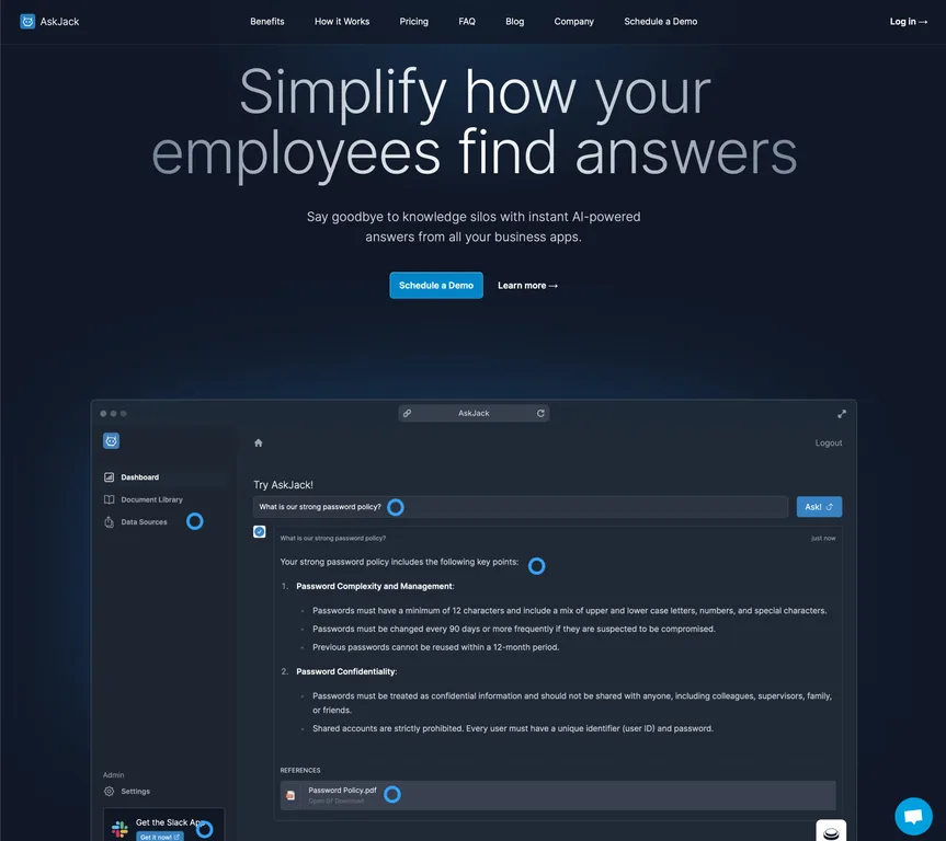 AskJack screenshot