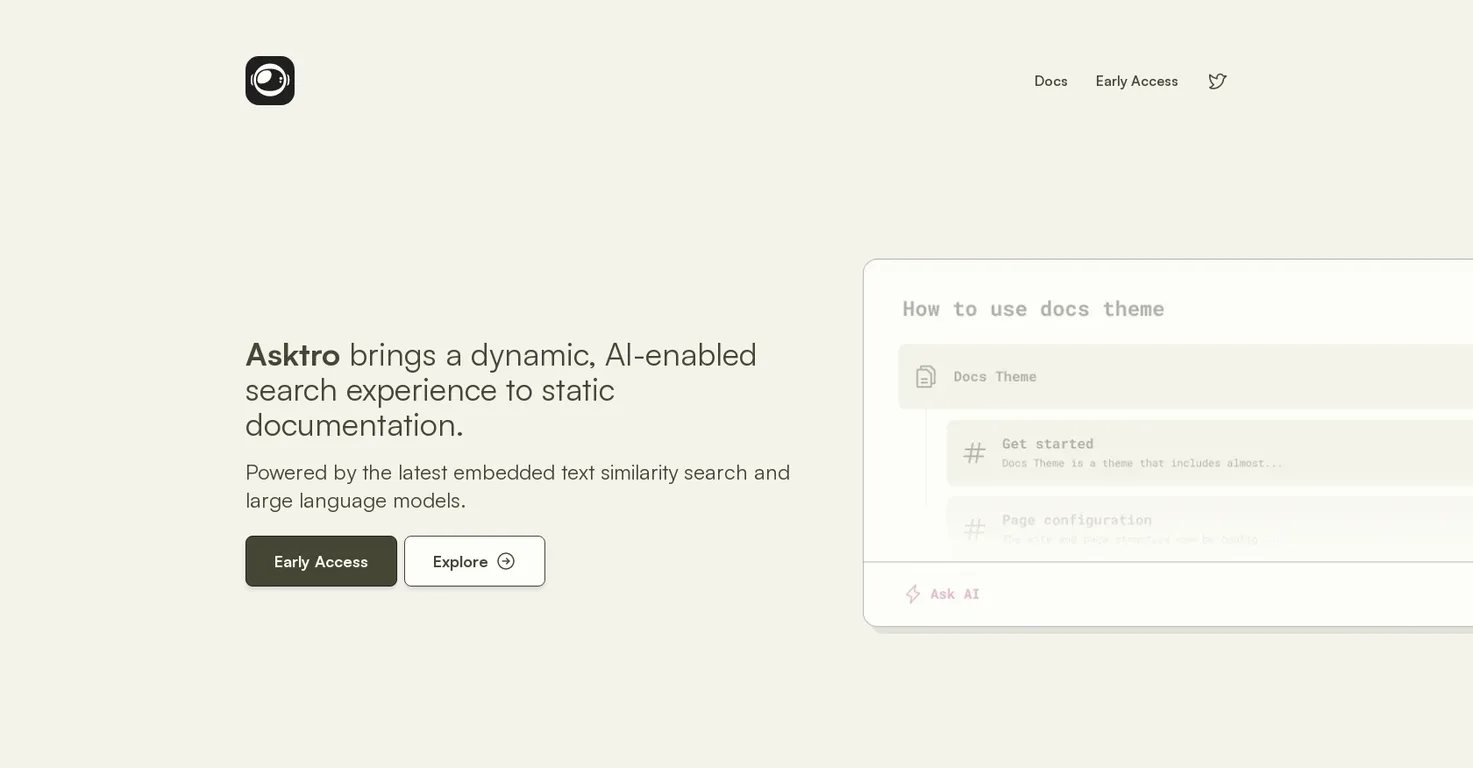 Asktro screenshot