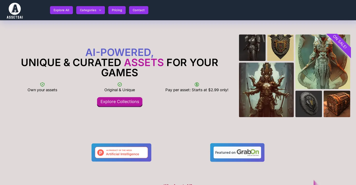AssetsAI screenshot