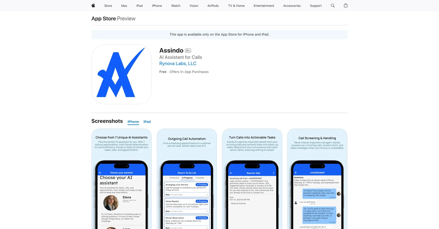 Assindo screenshot