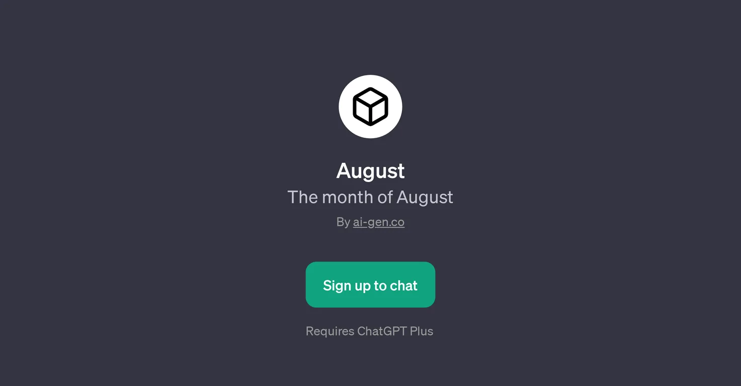 August screenshot
