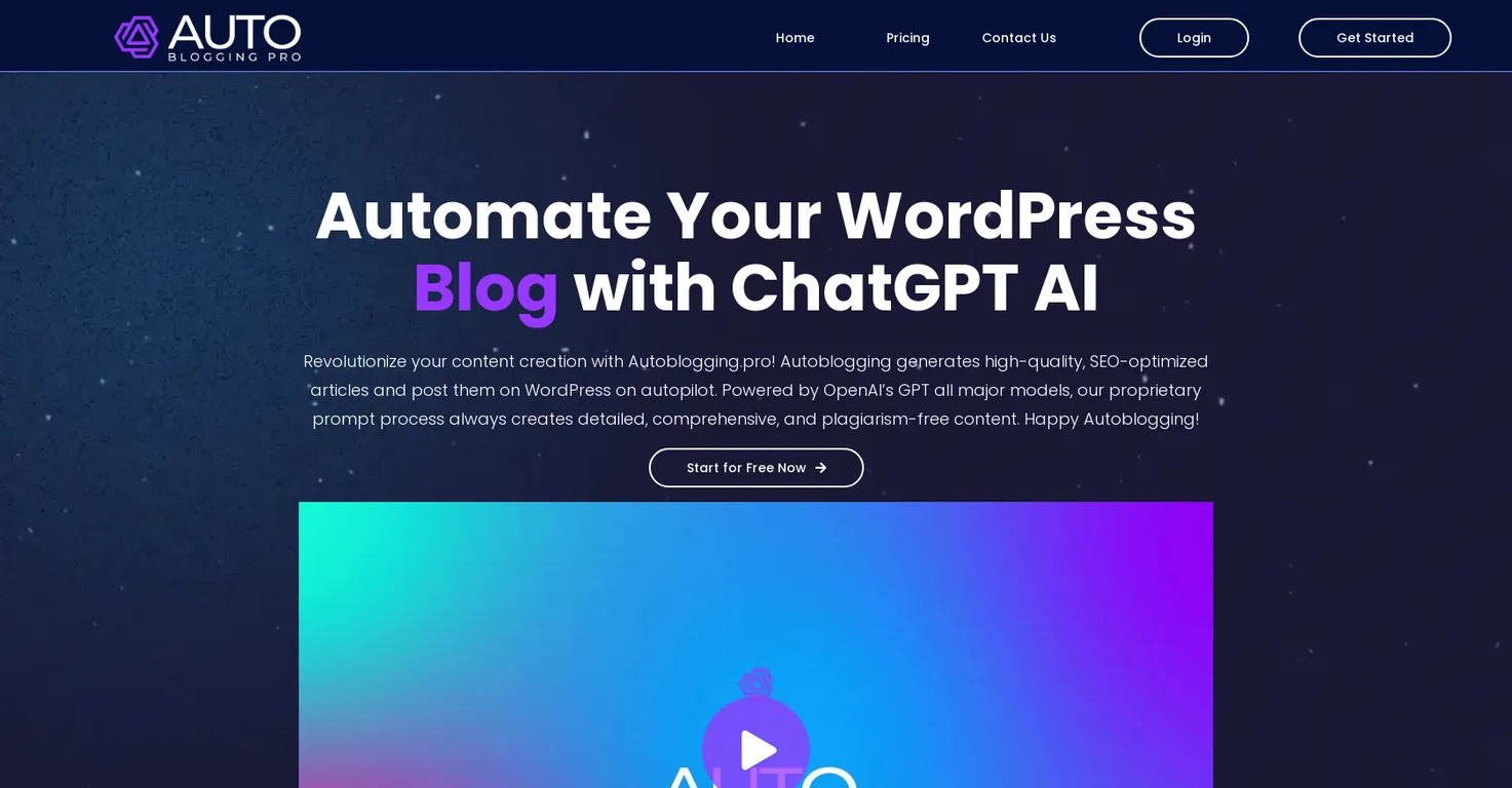 AutoBlogging Pro screenshot
