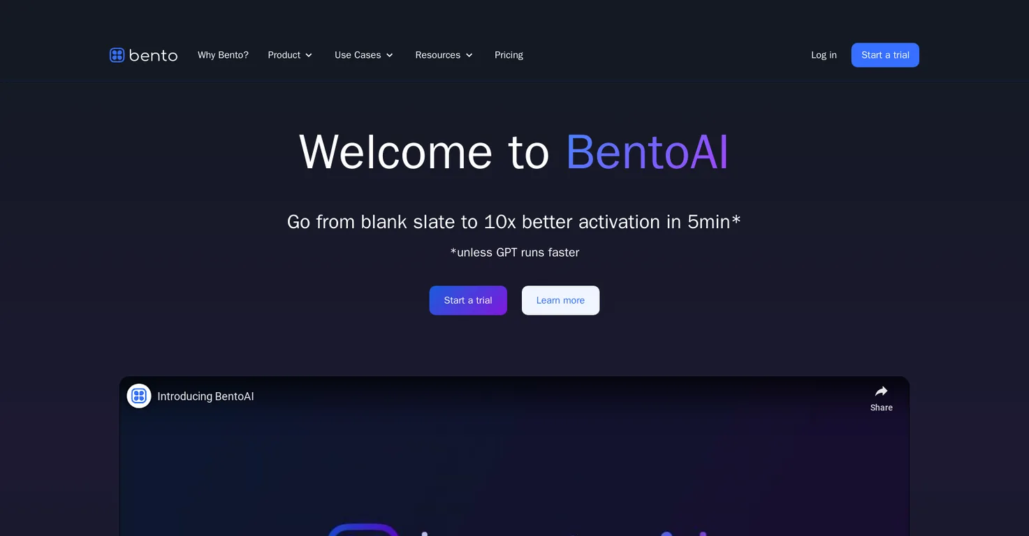 BentoAI screenshot
