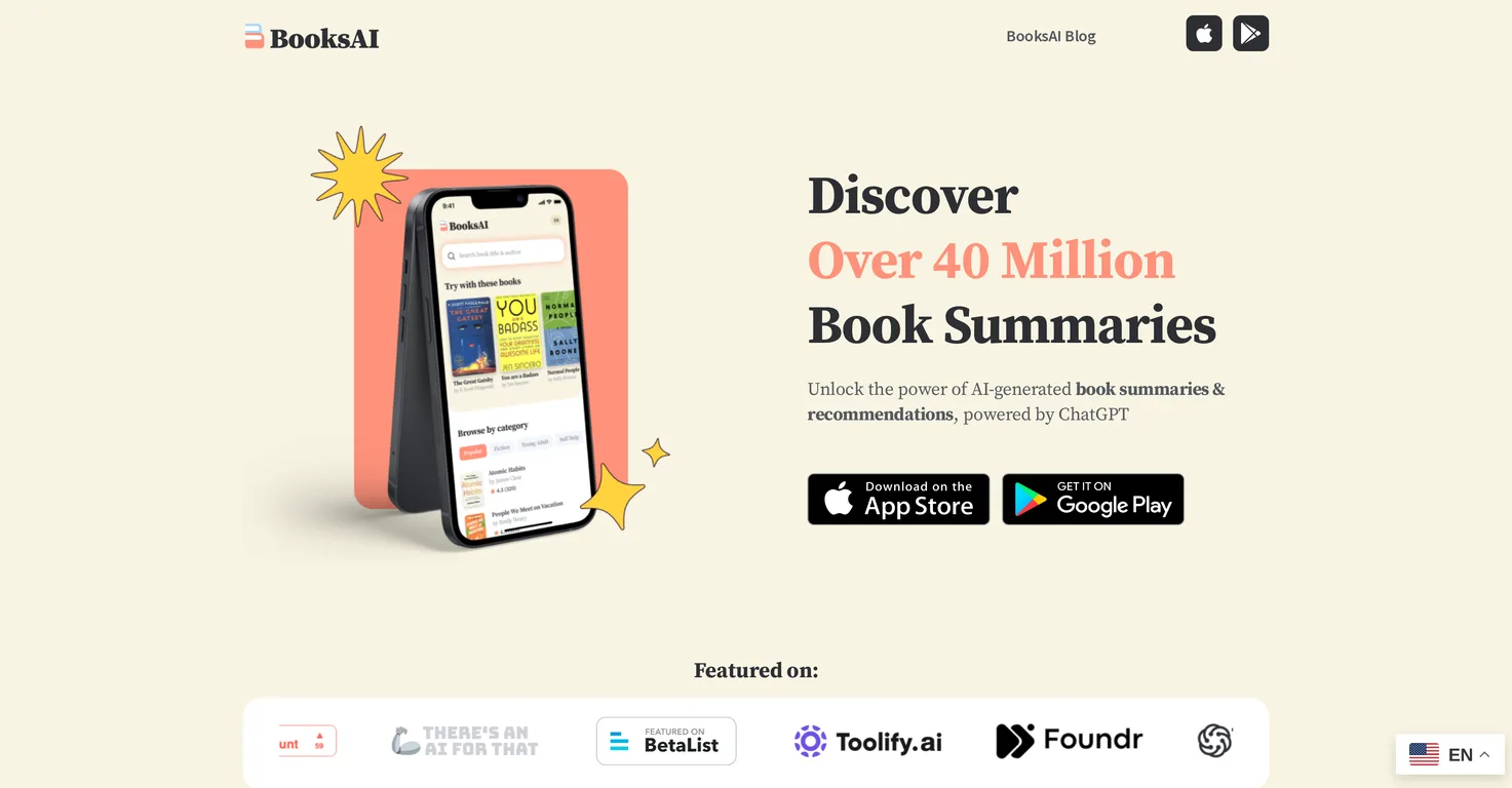 BooksAI screenshot