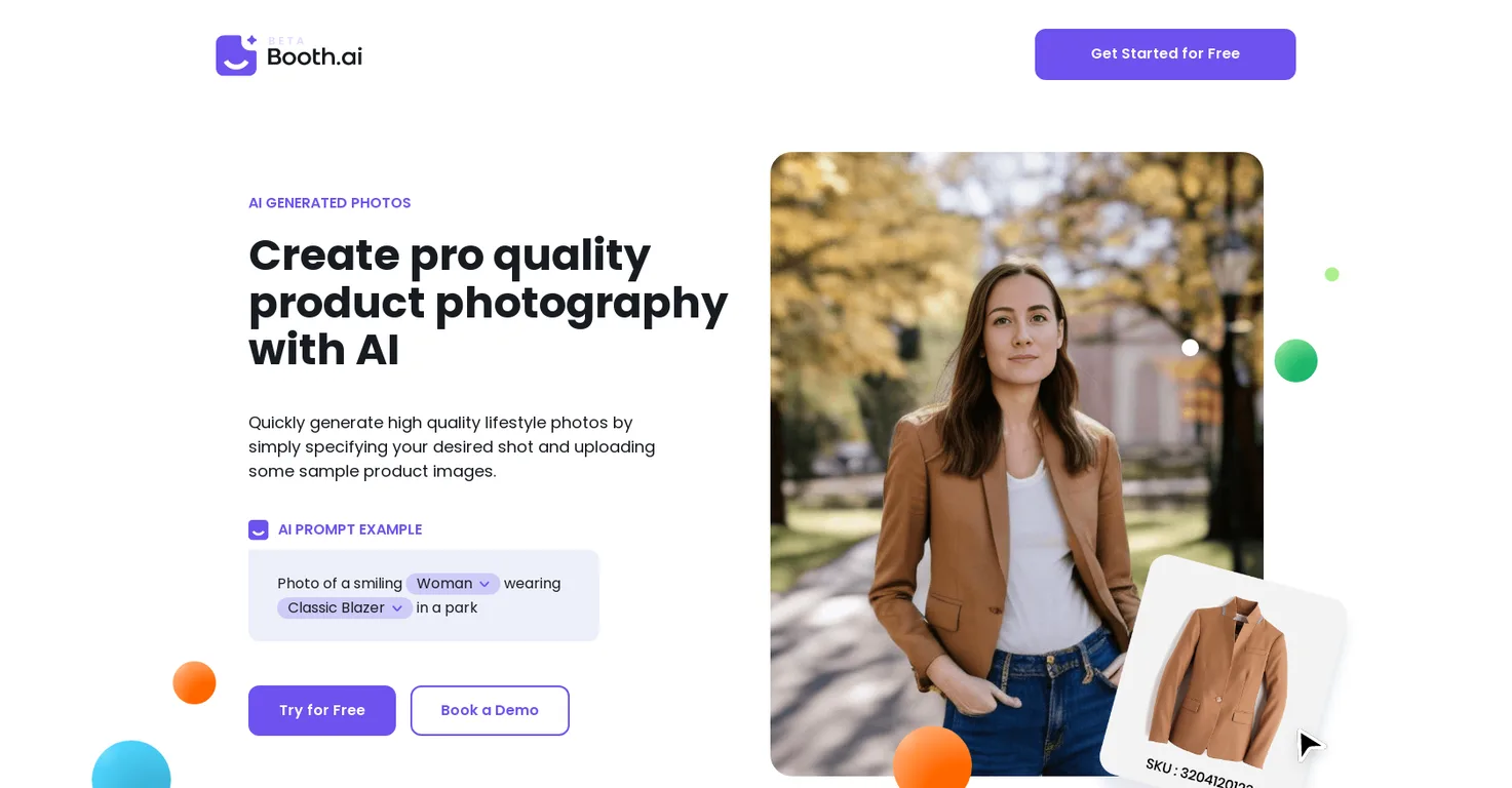 Booth.AI screenshot