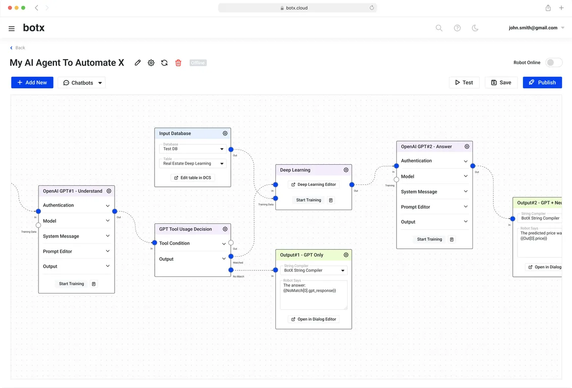 BotX screenshot