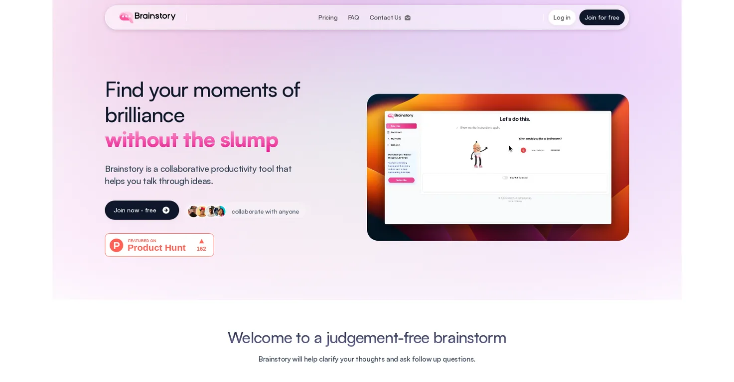 BrainStory screenshot