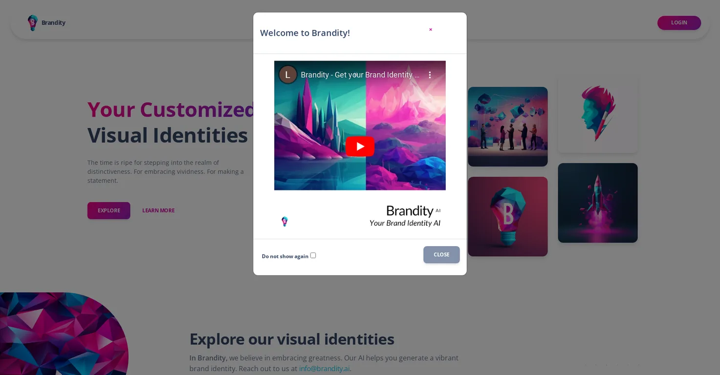 Brandity.ai screenshot