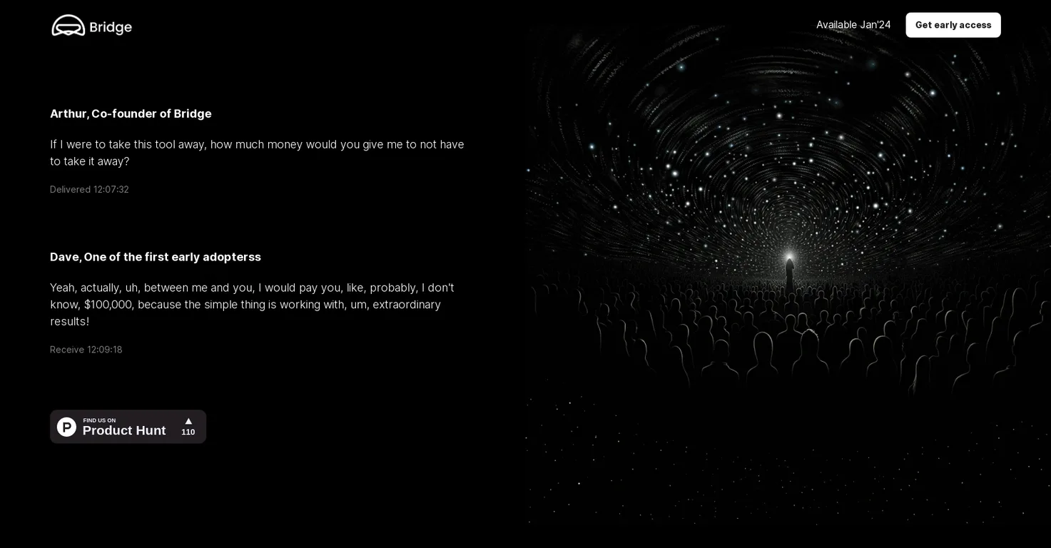 Bridge screenshot