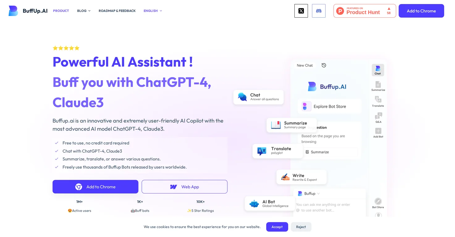 BuffUp screenshot